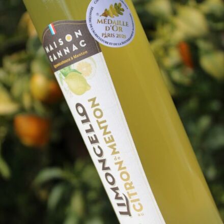Limoncello Bio au Citron de Menton