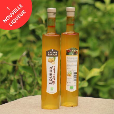 Liqueur BIO d'Orange Amère