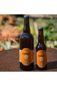 Bière Ambrée à l'Orange Bio 