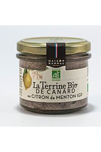 Terrine de Canard BIO au Citron de Menton Confit 